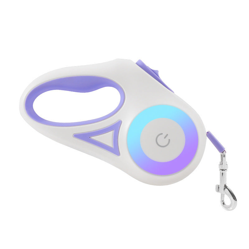 fantastic dog leash with built-in spotlight for extra safety!