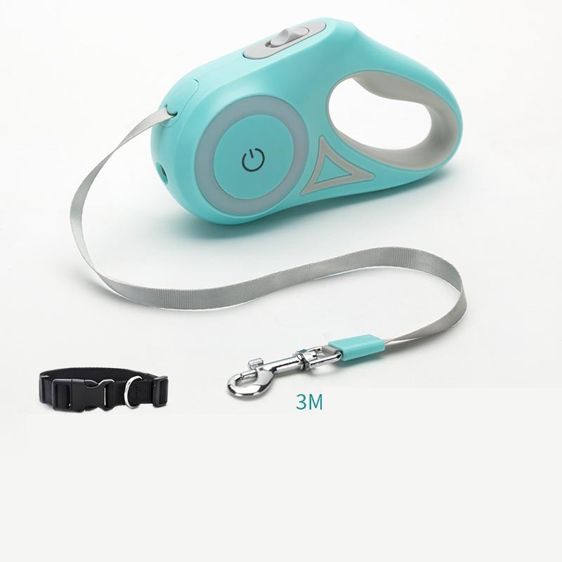fantastic dog leash with built-in spotlight for extra safety!