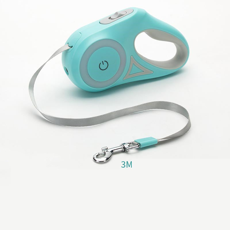 fantastic dog leash with built-in spotlight for extra safety!