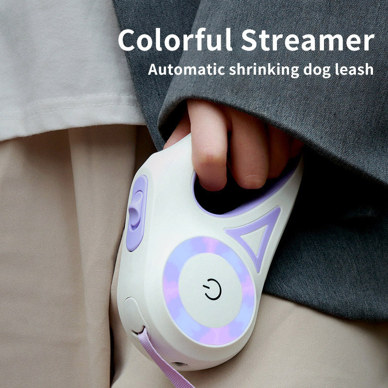 fantastic dog leash with built-in spotlight for extra safety!